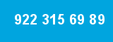 922 315 69 89 922 315 69 89